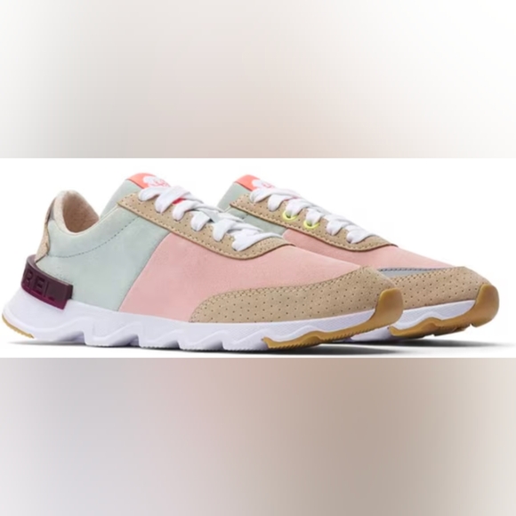 Sorel Shoes - Sorel Kinetic Lite Lace Natural Tan Women's Sneakers Size 7 NWOT MSRP $119.95